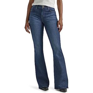 Lee Legendarische Mid Rise Flare Jean voor dames, 10
