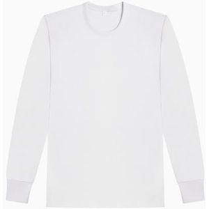 DIM 1 x thermo-T-shirt voor kinderen | warm en zacht bovendeel | binnen en buiten | speciaal voor koud weer, Wit, 6 Jaren