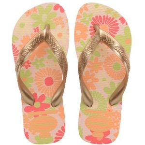 Havaianas - You Metallic, comfortabele, stijlvolle en veelzijdige sandalen, dunne riempjes met metallic afwerking, kleine hak, voor dames, Ballet Rose, 29 EU