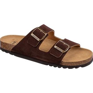 Scholl Herensandalen Julien, Donker bruin, 43 EU
