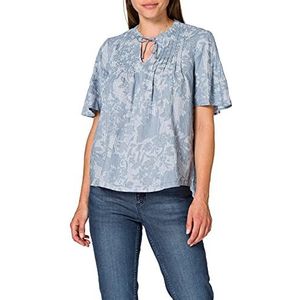 s.Oliver Damesblouse, Blue Fog Aop, 36