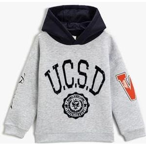 Koton Boys Varsity Hoodie, grijs (026), 5-6 jaar