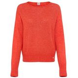 BRAX - Feel Good Style Lisa - Gebreide Damestrui - Mandarijn - Moderne Pasvorm