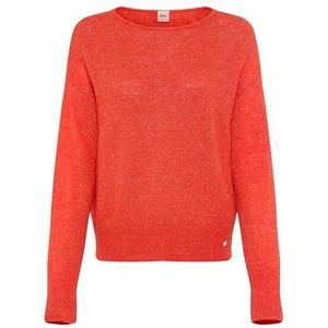 BRAX - Feel Good Style Lisa - Gebreide Damestrui - Mandarijn - Moderne Pasvorm