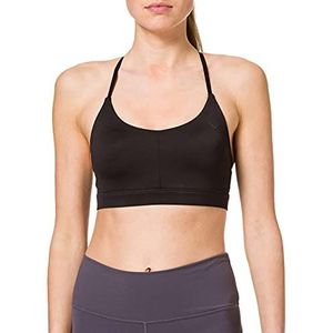 PUMA Damen, Low Impact Strappy Bra Sport Bh, Schwarz, XL