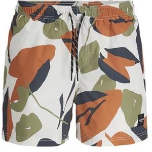 JACK & JONES Heren Jpstmaui Jjswim Ocean Days AKM, cloud dancer, L