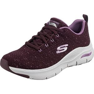 Skechers Arch Fit Sneaker voor dames, Paars, 38 EU