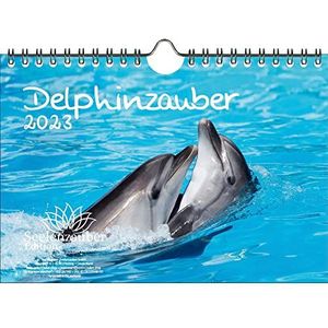 Dolfijnmagie DIN A5 wandkalender voor 2023 dolfijn dolfijn - zielmagie
