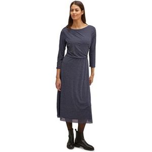 Street One Midi-jurk voor dames, gestippeld, Meerkleurig, 42