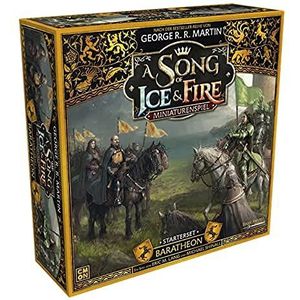 Asmodee | CMON | A Song of Ice & Fire – Baratheon | Starterset | Tabletop | 2 spelers | Vanaf 14+ jaar | 45+ minuten | Duits | meertalig