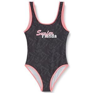 Haute pression Eendelig badpak voor meisjes, Meerkleurig, 6 Jaren