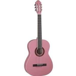 EKO CS-10 PINK, klassieke gitaar serie Studio 4/4, kleur roze
