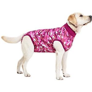 Suitical Recovey Suit Hond, Medium, Roze camouflage