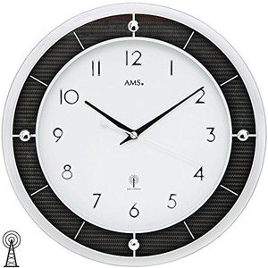 AMS Uhrenfabrik Klok, Zilver, 30 x 4 x 217 cm