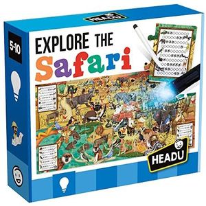 Headu - Explore The Safar puzzel, verschillende kleuren, IT21420