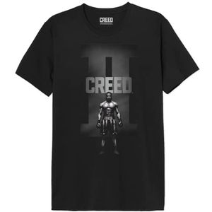cotton division Creed""II Poster"" MECREEDTS015 T-shirt voor heren, zwart, maat M, Zwart, M