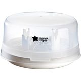 Tommee Tippee Steriliser, Microwave Steam Steriliser for Baby Bottles, 4-Minute Sterilisation Cycle (Pack of 1)