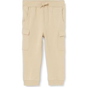 NAME IT Nmmturf Sweat Pant Loose Bru Sweatbroek voor jongens, Pure kasjmier, 92 cm