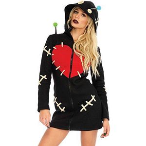 Leg Avenue Cozy Voodoo Doll Kostüm, schwarz, Größe: X-Large (EUR 42)