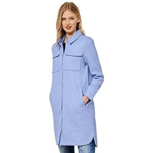 Street One Overgangsjas voor dames, Cozy Blue Melange, 36