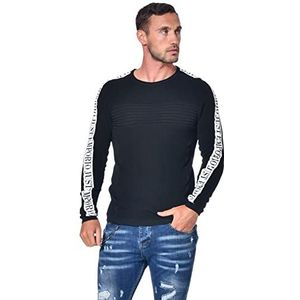 Just Emporio Trui voor volwassenen, heren, zwart/wit, Zwart/Wit, S