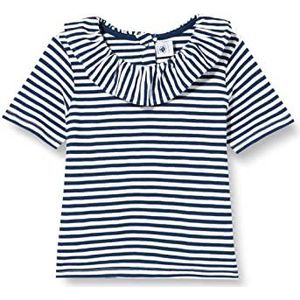 Petit Bateau - - Bloesje - Blauw - 100% Katoen