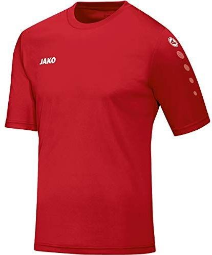 JAKO - Jerseyteam (Korte Mouw), Uniseks-Kind, Sportrood, 164