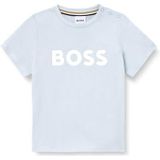 BOSS - J52712 - T-shirt - Glacier blauw - 100% Jersey Katoen