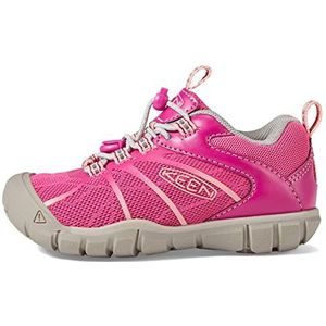 KEEN Chandler 2 CNX Sneakers voor kinderen, uniseks, Festival Fuchsia Ibis Rose, 19 EU