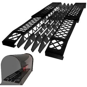 Droge brievenbus Plastic Mailbox Insert Mesh - Verhoogde brievenbuslade om e-mails hoog te houden - Uitbreidbare Heavy Duty Brievenbusaccessoires - Brievenbus niet inbegrepen