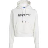 Karl Lagerfeld - A2W20053 - Hoodie - Wit - Biologisch Katoen - Duurzaam