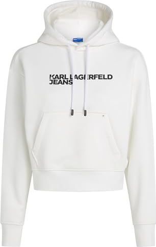 Karl Lagerfeld - A2W20053 - Hoodie - Wit - Biologisch Katoen - Duurzaam