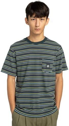 Element - Icon Label Pocket - T-shirt - Korte Mouwen - Biologisch Katoen