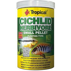 Tropical Cichlid Herbivore Small Pellet, 1-pack (1 x 1 l)