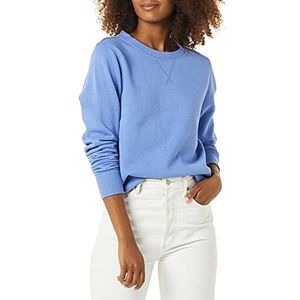 Amazon Essentials Fleece Trui met Ronde Hals (Verkrijgbaar in Grote Maten) Dames, Blauw, XL