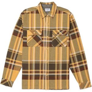 Hurley - Santa Cruz Shorline - Flannel Hemd - Kiezelsteen