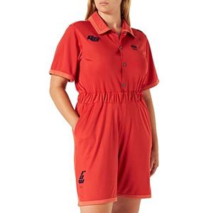 G-STAR RAW Dames Baseball Size Playsuit Jumpsuit, Rood (Paprika D137-d116), S