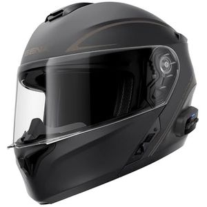 Sena Outrush R - Modulaire Motorhelm - Matzwart - Bluetooth met Intercomsysteem