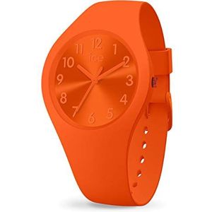 Ice-Watch - ICE colour Tango - Oranje dameshorloge met siliconen band - 017910 (Small)