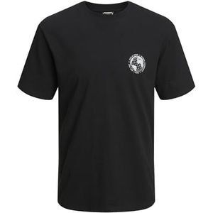 JACK & JONES Poloshirt voor heren, zwart, XL