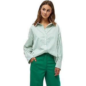 Peppercorn Liset V-hals Shirt | Groene Dames Tops | Lente Shirt Dames | Maat L