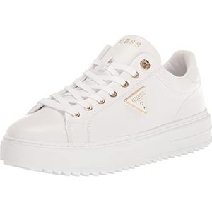GUESS Denesa Sneaker voor dames, Wit 145, 37 EU