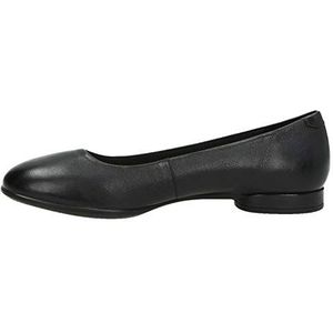 ECCO Vrouwen Anine Ballet Flat, Zwart, 41 EU