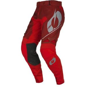 O'NEAL | Motocrossbroek | Moto Enduro | Strak, lichtgewicht ontwerp, ademende mesh voering | Hardwear Haze V.22 Pants | Adult | Rood Grijs | Maat 34/50