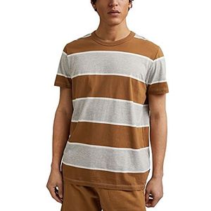 edc by ESPRIT Heren T-shirt, 232/Camel 3, S