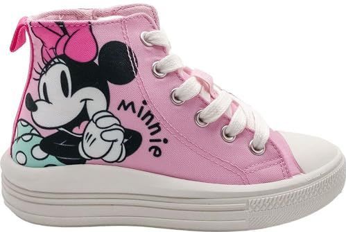 CERDÁ Minnie Hoge Sneakers - Roze - Antislip - Canvasmateriaal