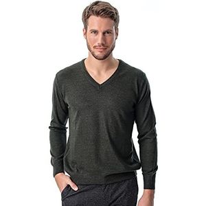 Bonamaison Men's TRMRVN100097 Pullover Sweater, Kaki, XXL