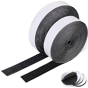 Vicloon - Tape - Zwart - 8M Dubbelzijdig Klevend - Extra Sterk