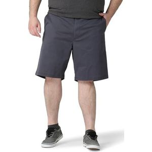 Lee Heren Big & Tall Extreme Motion Flat Front Short, Houtskool Grijs, 62