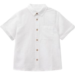 United Colors of Benetton Kinder- en jeugdhemd, optisch wit 101, 12 mesi